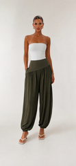 Olive Breeze Pants
