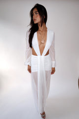 Alba sheer dress