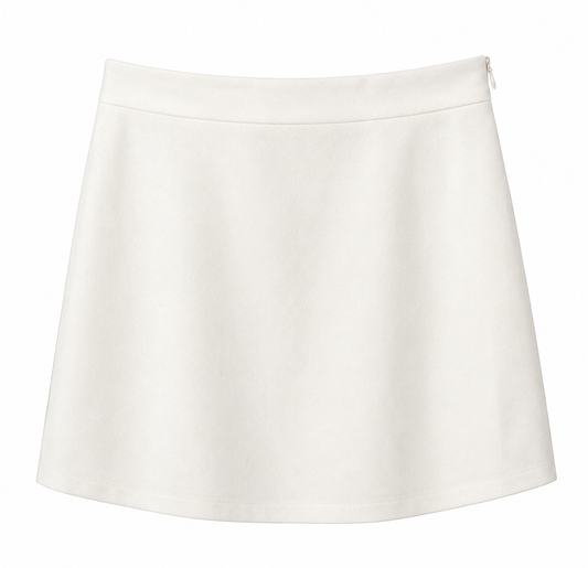 White skirt