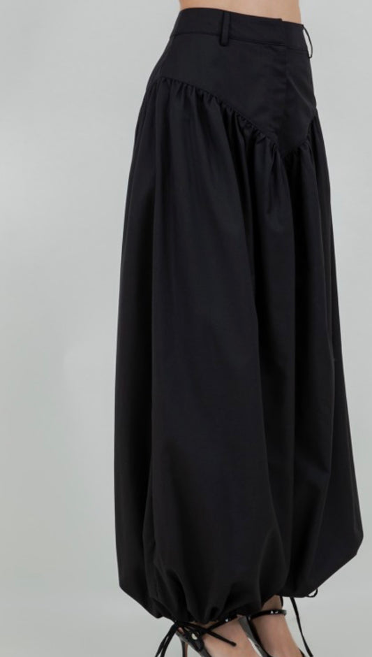 Black Bubble Pants