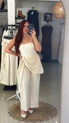Beige pant
